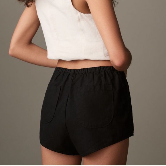 Anthropologie | BY ANTHROPOLOGIE LINEN TAP SHORTS | Large | NWT - Picture 4 of 8